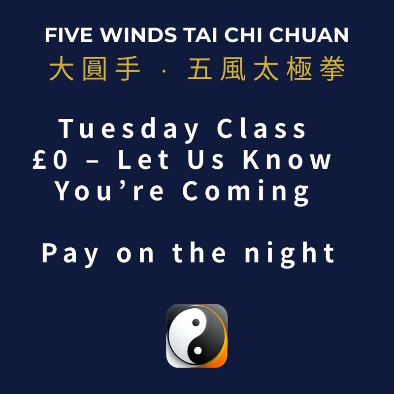 TUESDAY Let Us Know You’re Coming – Free