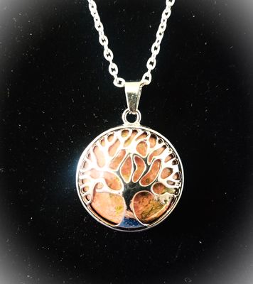 Collier Arbre de vie Unakite