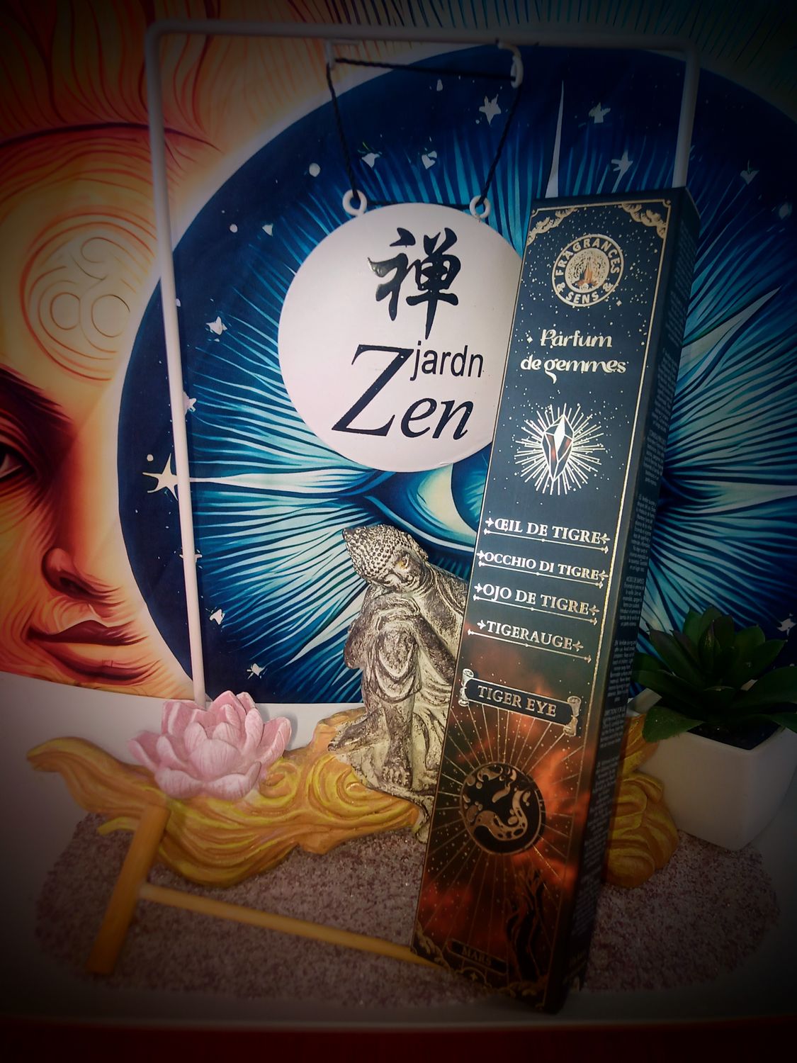 Encens Parfum de Gemmes œil de tigre
