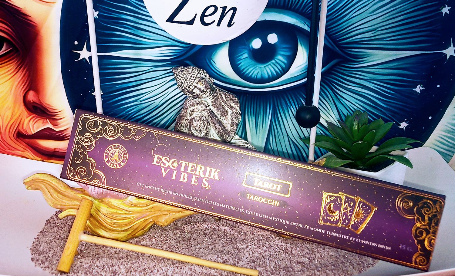 Encens Esoterik vibes Tarot