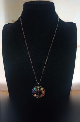 collier arbre de vie 7 chakras