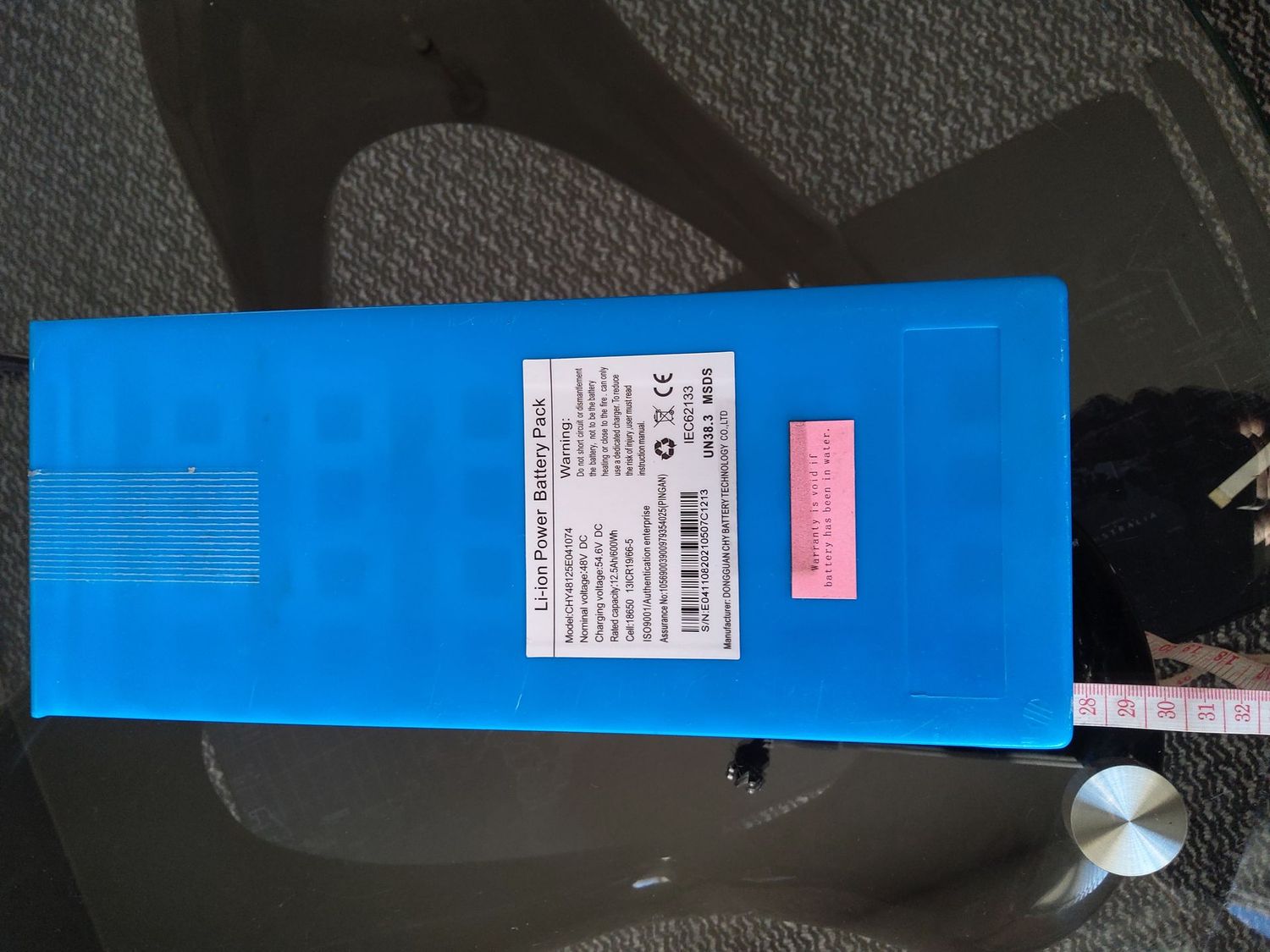 48v Battery for an e scooter