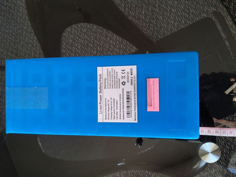 48v Battery for an e scooter