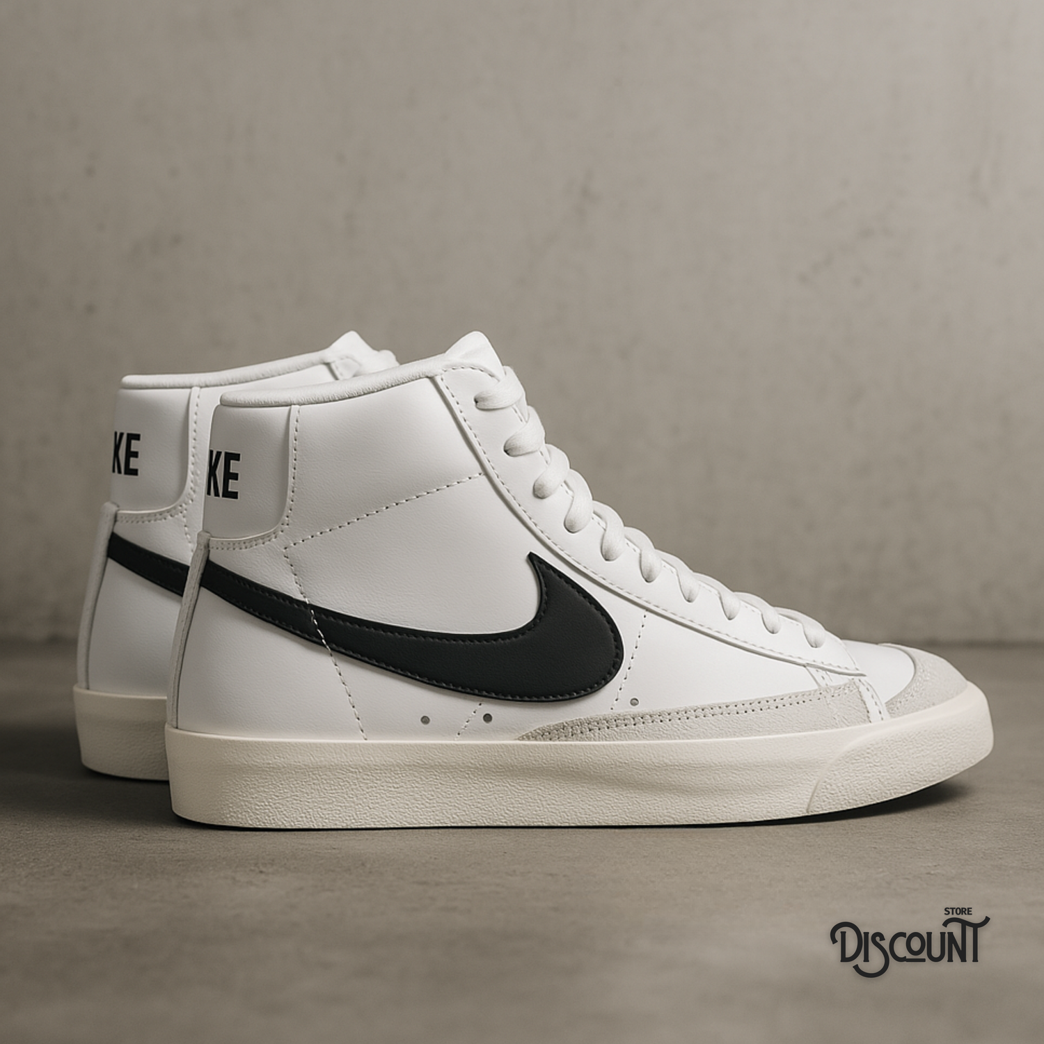 Nike Blazer Mid &#39;77 Vintage White Black