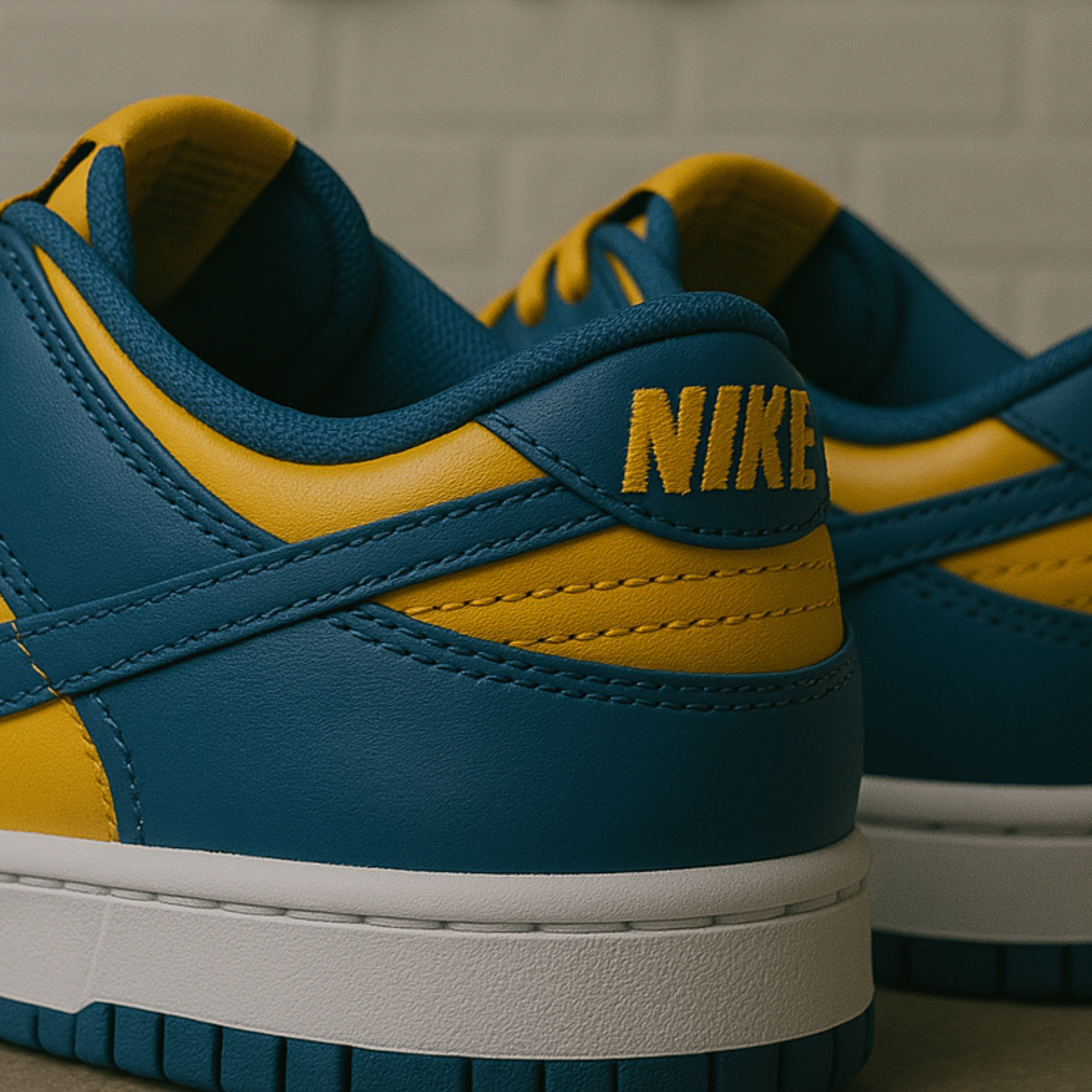 Nike Dunk Low Blue Yellow UCLA