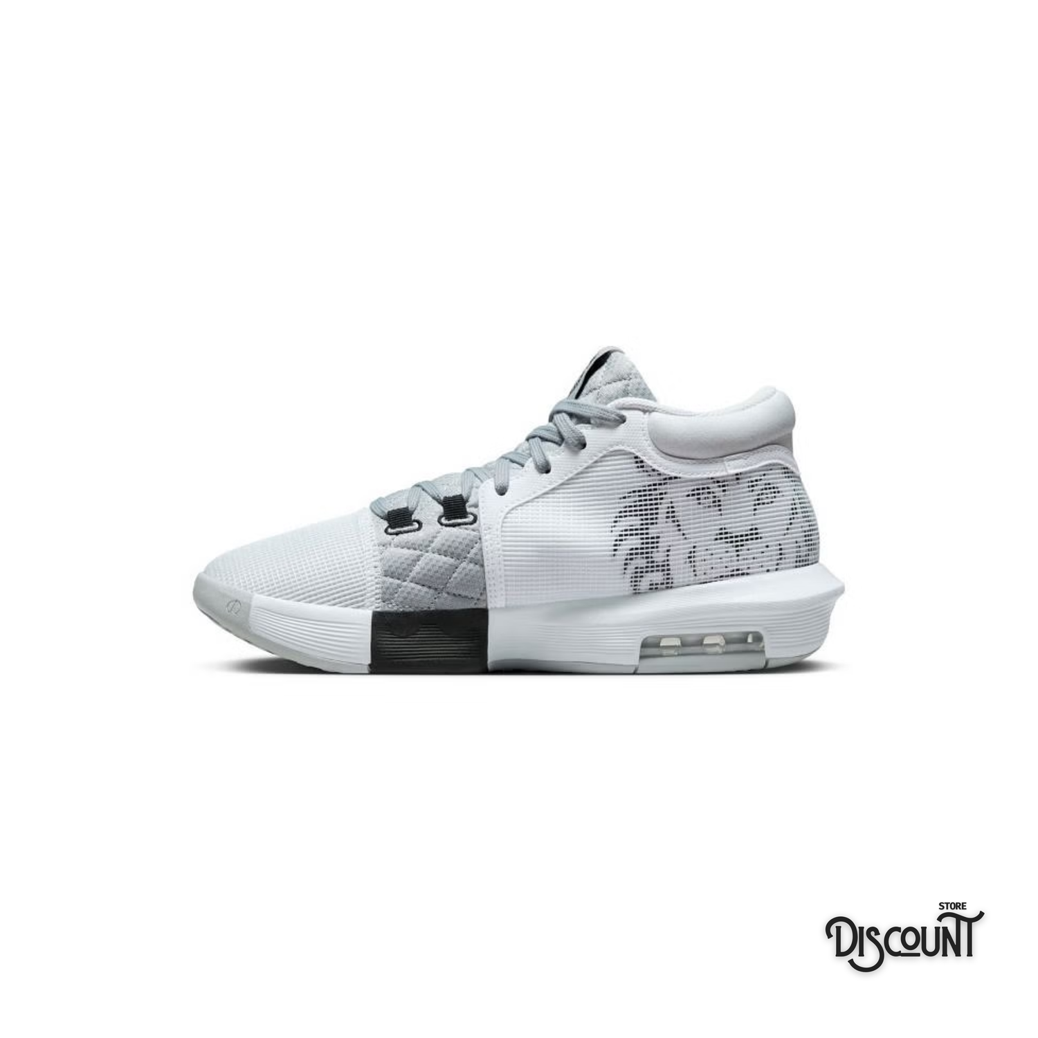 Nike Lebron Witness 8 White Light Smoke Grey
