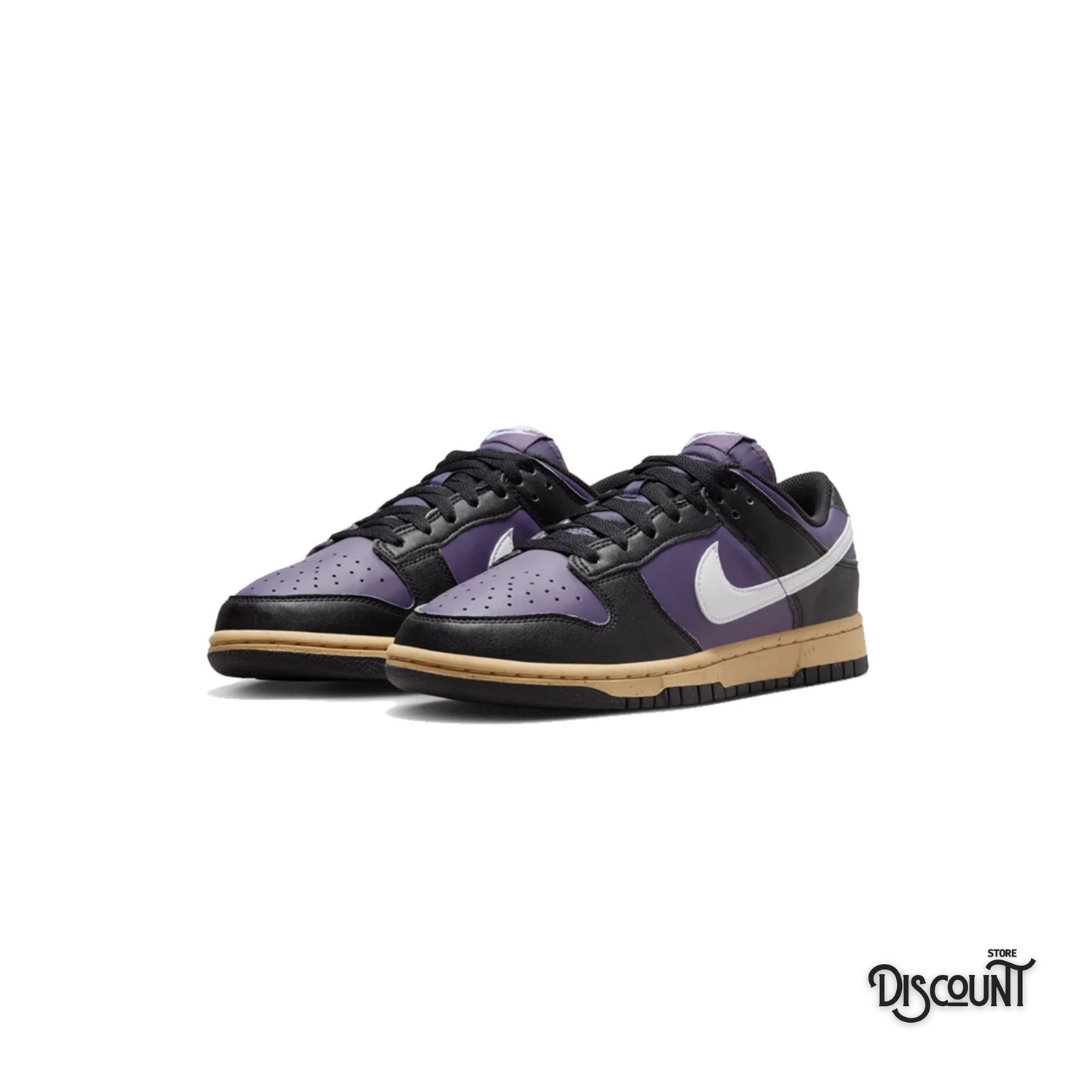 Nike Dunk Low Unisex Dark Raisin Black Purple