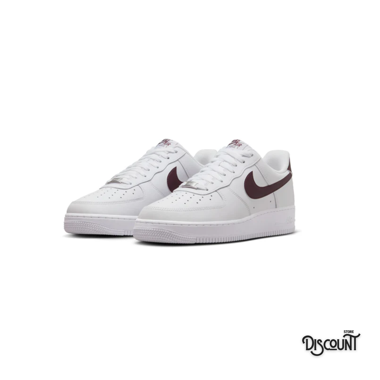 Nike Air Force 1 Low &#39;07 White Burgundy