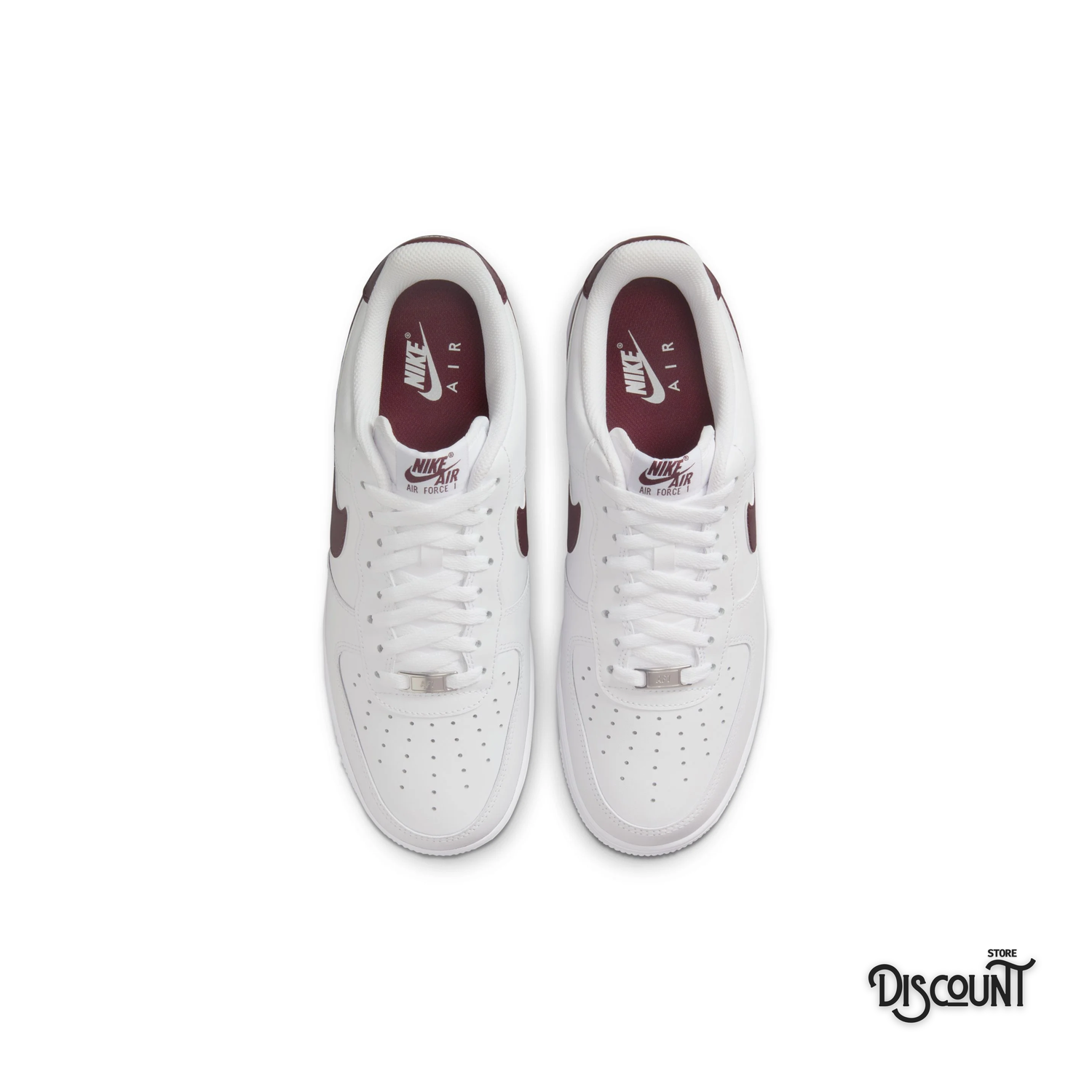 Nike Air Force 1 Low &#39;07 White Burgundy