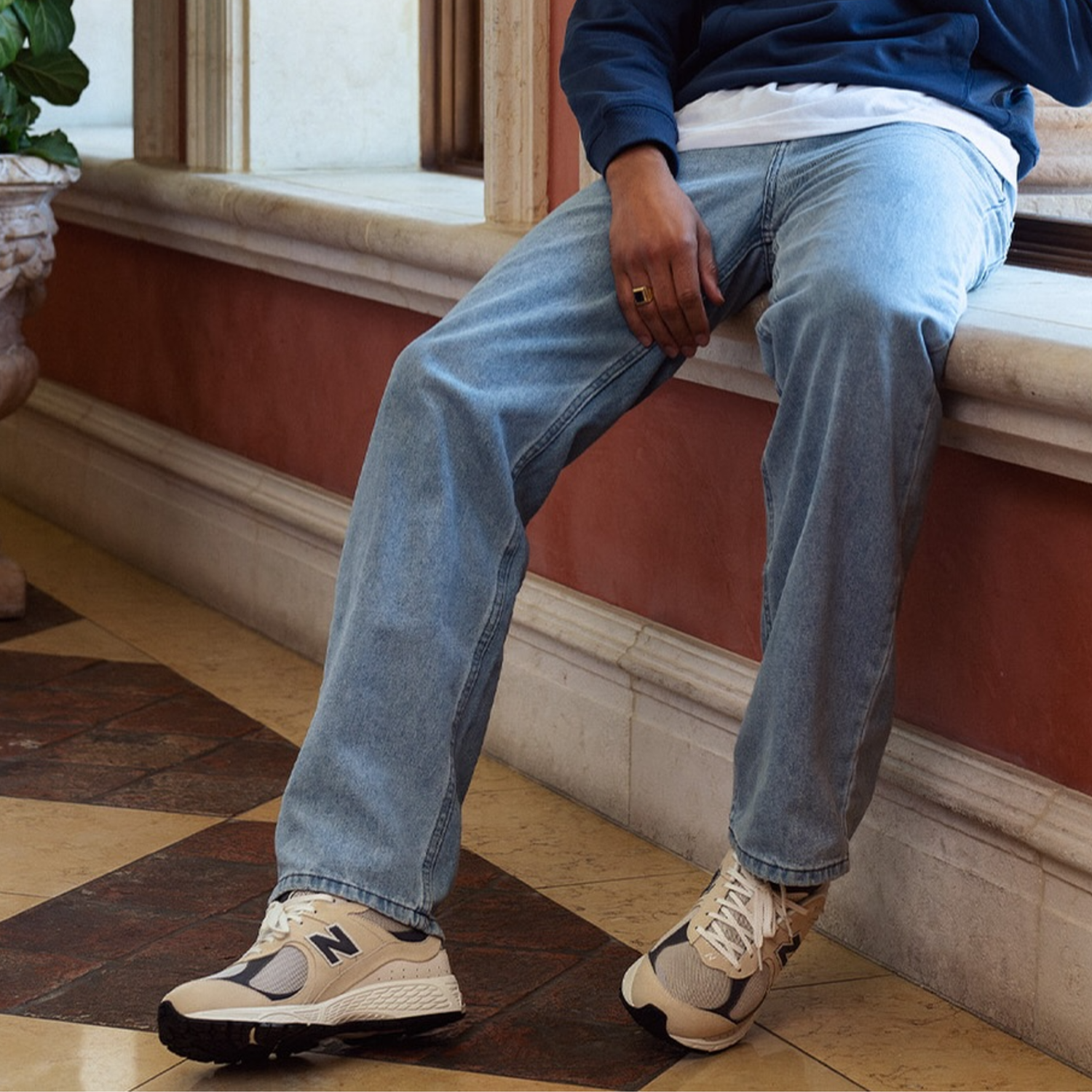 New Balance 2002R Sandstone Magnet