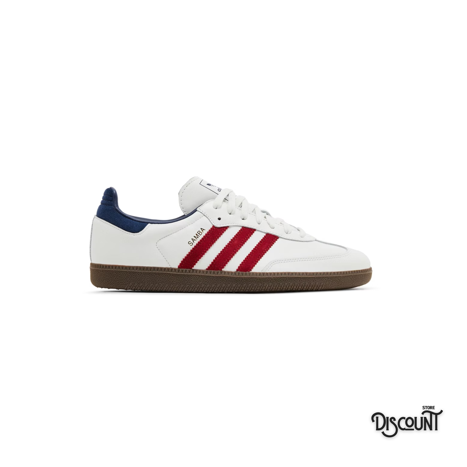 Adidas Originals Samba OG White Indigo Red