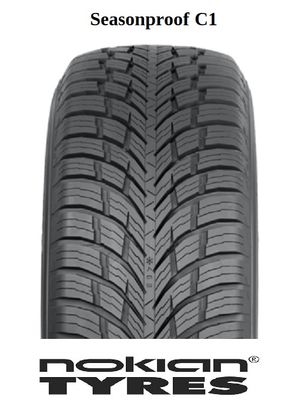 235/65R16C 121/119R Nokian Tyres Seasonproof C1