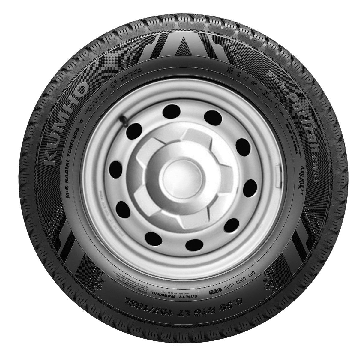 205/65R16C 107/105T   Kumho PorTran Winter CW51