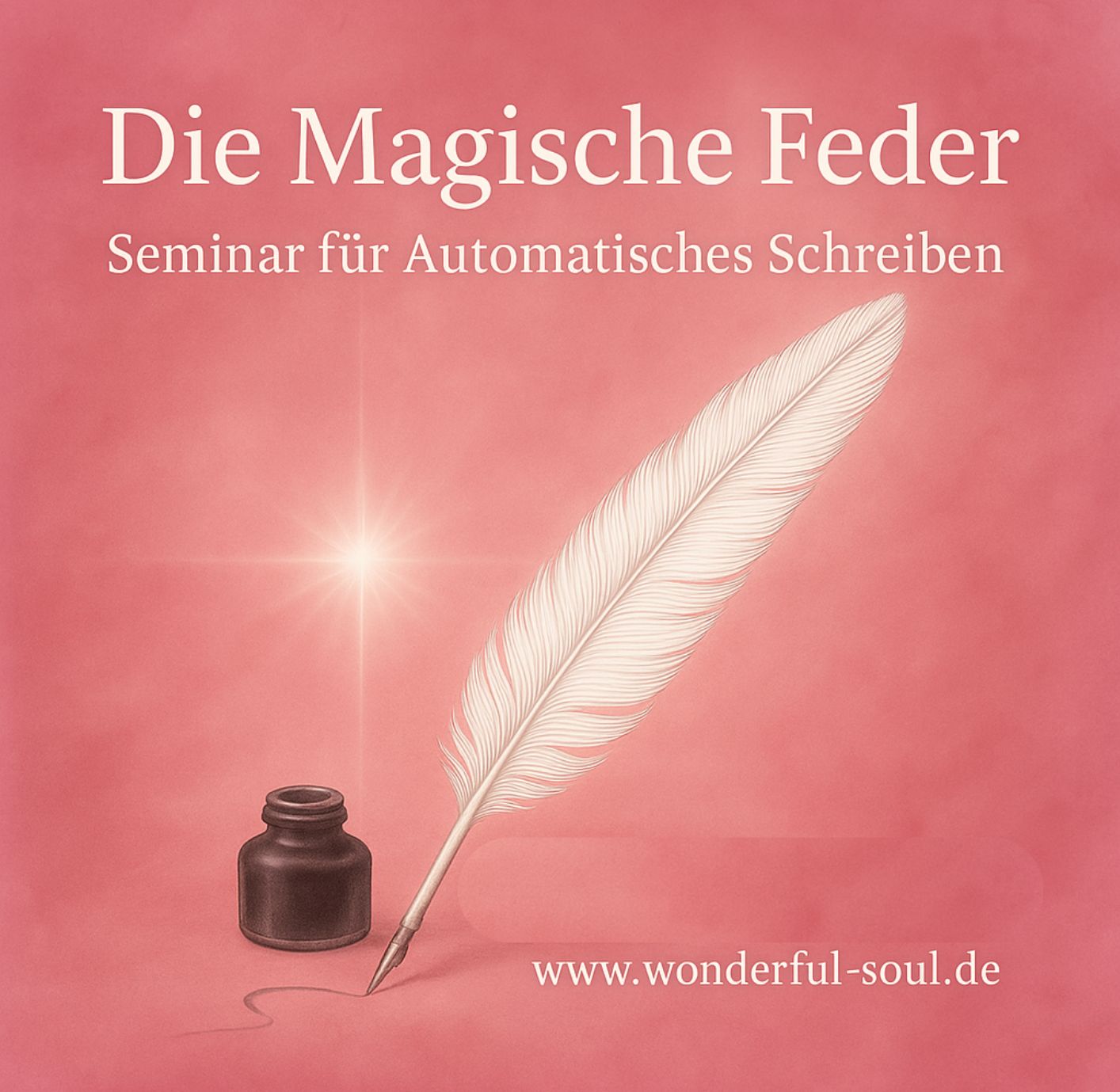 &quot;Die Magische Feder&quot;,   Präsenzkurs in HH - Ottensen,  Magischer Schreibkurs - Seelenschreiben,   Start 06.11.25