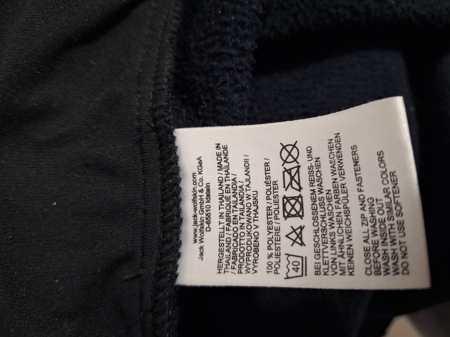 BLUZA KURTKA JACK WOLFSKIN MĘSKA GRUBA