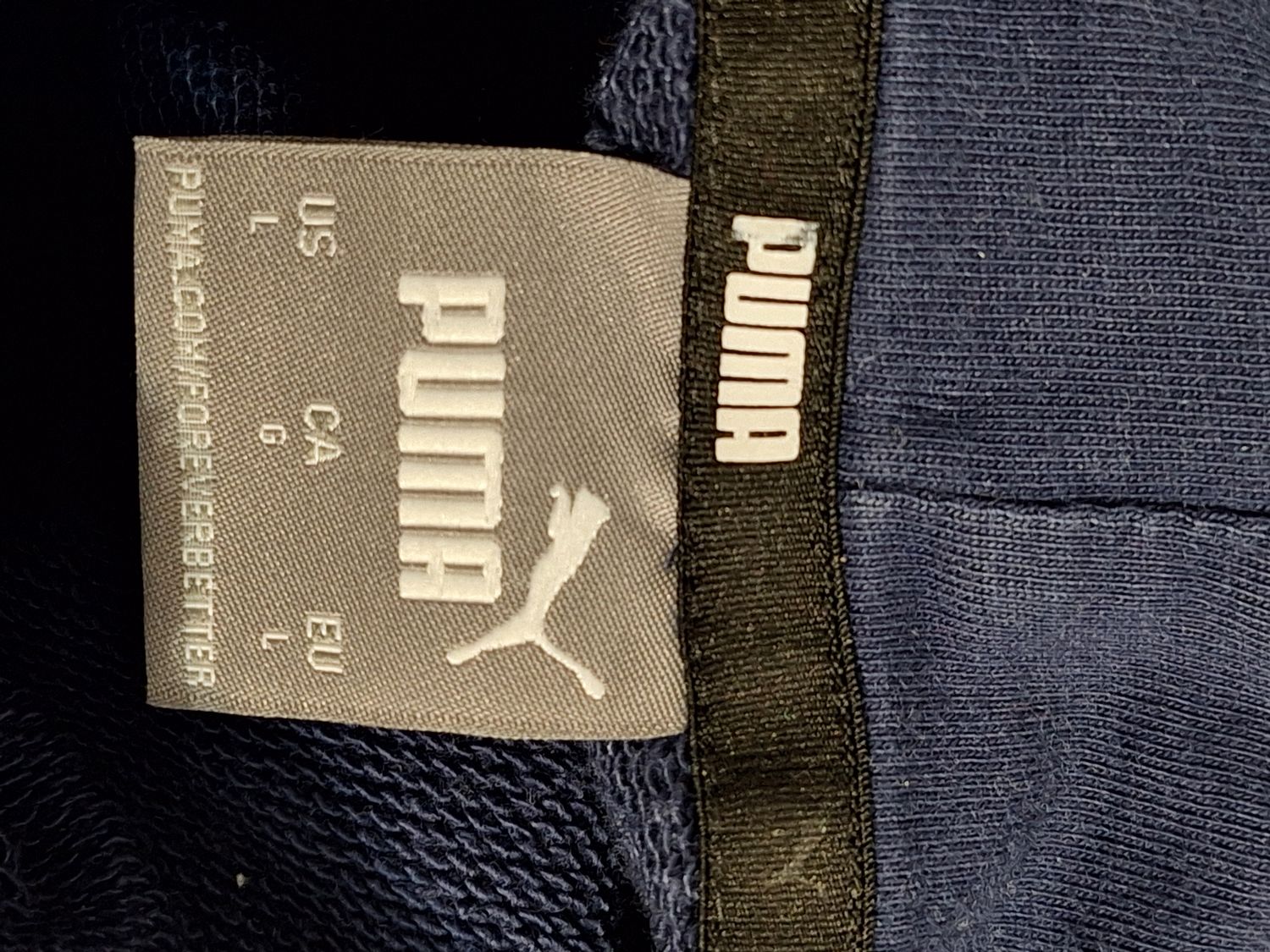 BLUZA PUMA GRANATOWA KANGURKA