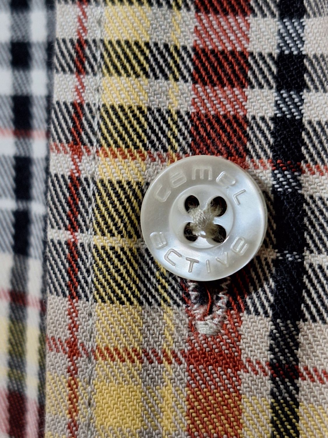 KOSZULA CAMEL MĘSKA KLASYCZNA CASUALOWA