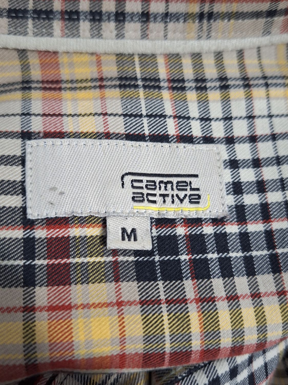 KOSZULA CAMEL MĘSKA KLASYCZNA CASUALOWA