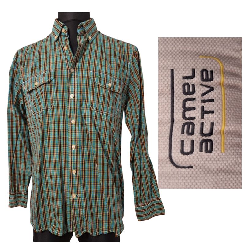 KOSZULA MĘSKA CAMEL ACTIVE KLASYCZNA CODZIENNA