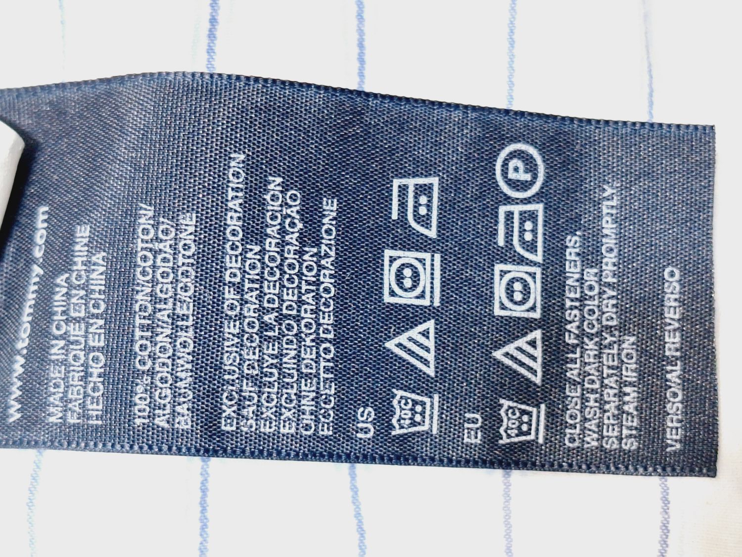 KOSZULA MĘSKA Z DŁUGIM RĘKAWEM TOMMY HILFIGER