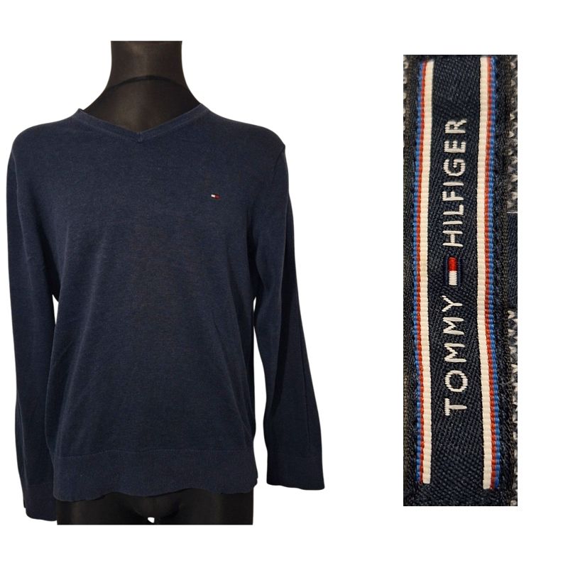 SWETER MĘSKI TOMMY HILFIGER CAŁOROCZNY
