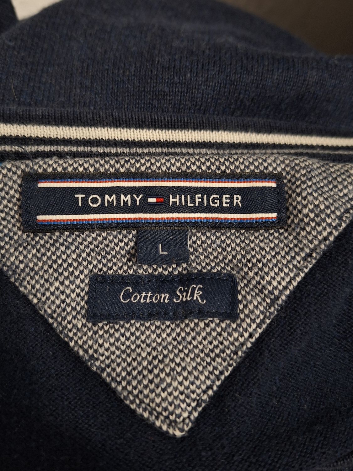 SWETER MĘSKI TOMMY HILFIGER CAŁOROCZNY