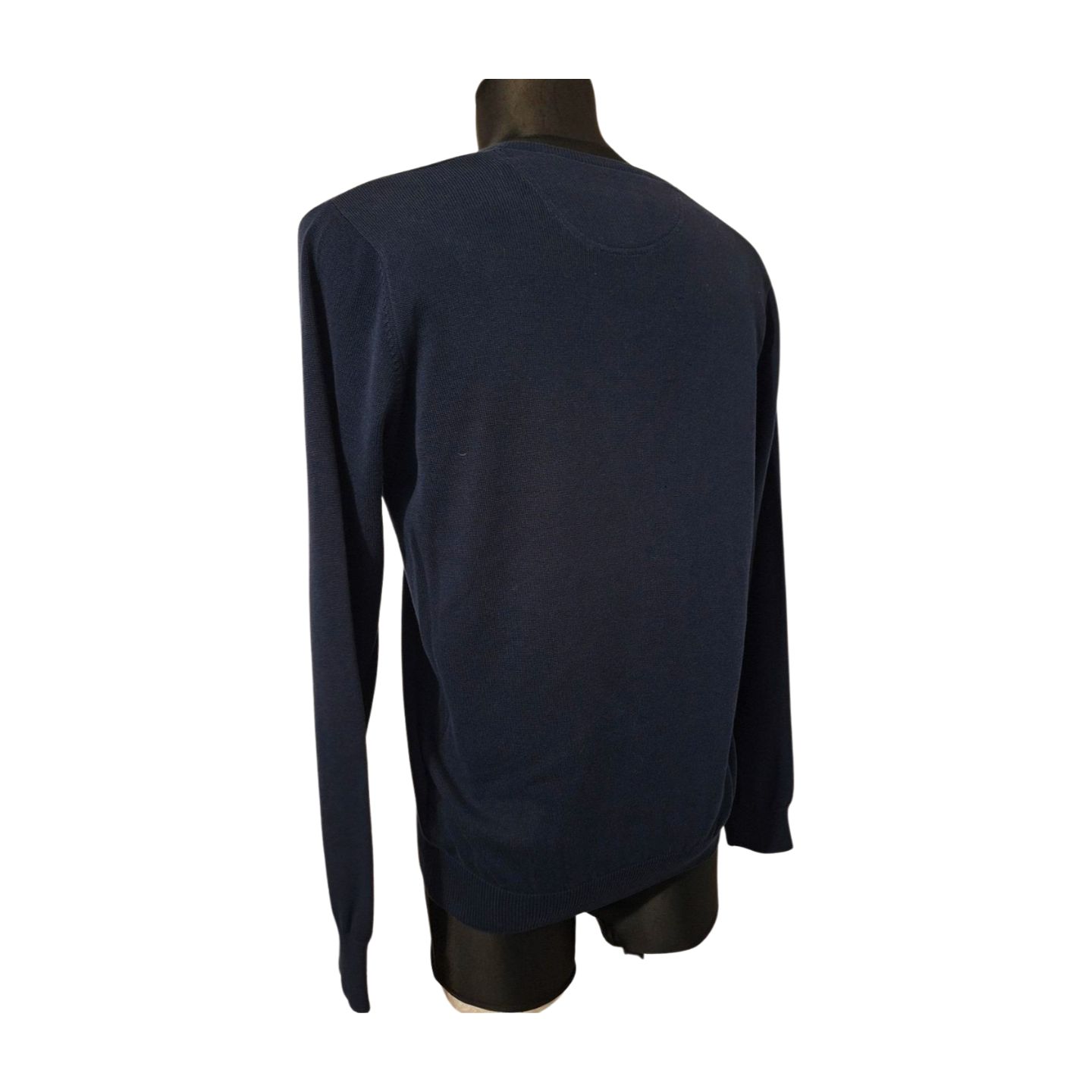 SWETER MĘSKI LACOSTE CZARNY CIENKI CAŁOROCZNY