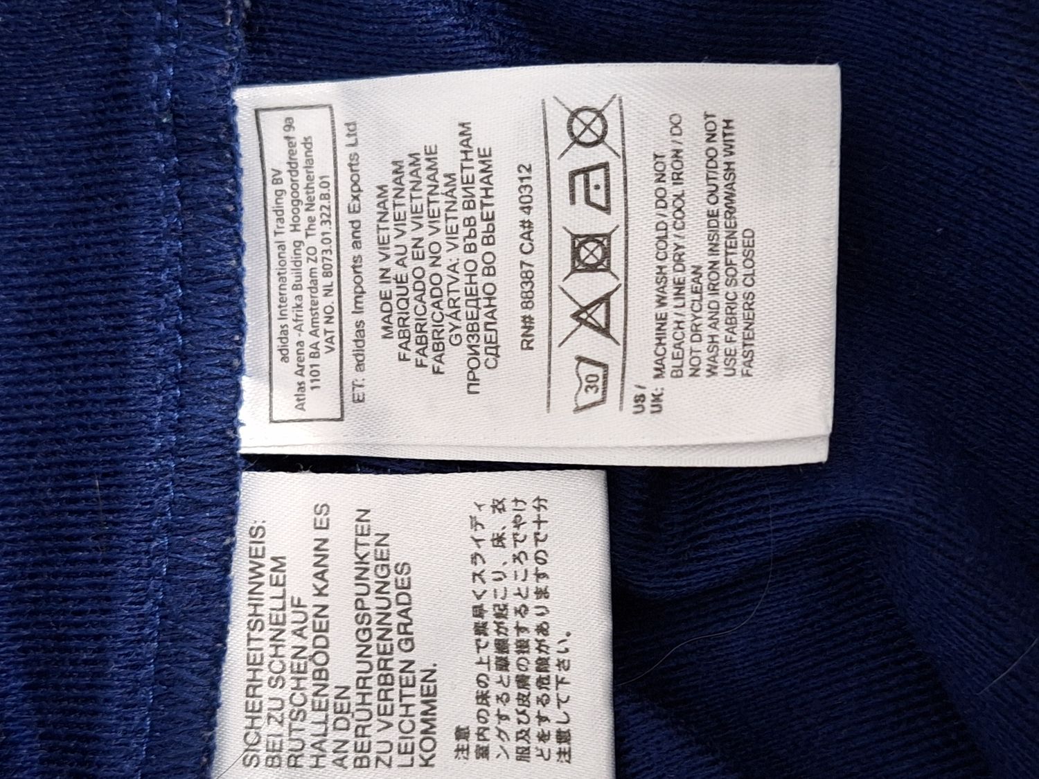 BLUZA SPORTOWA MĘSKA ADIDAS