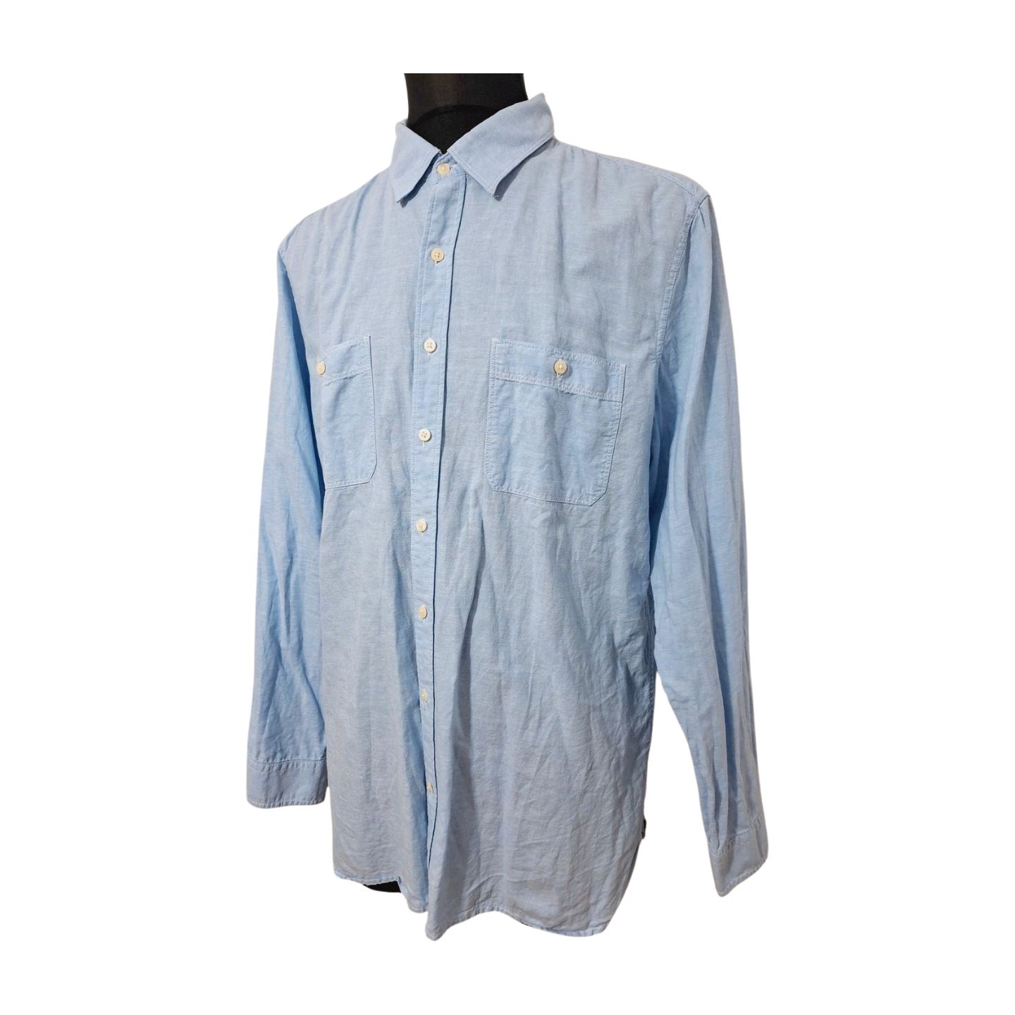 KOSZULA MĘSKA  Z LNEM GAP