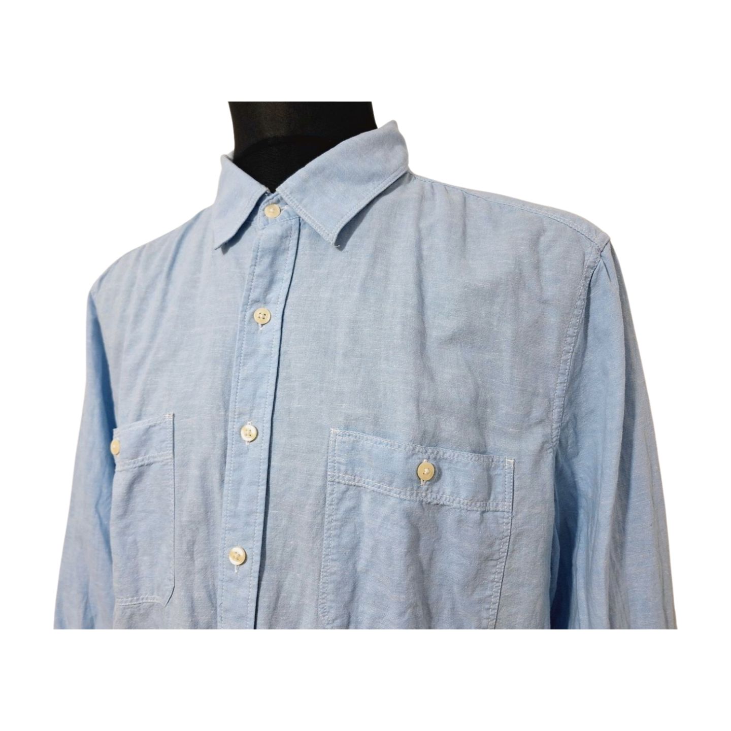 KOSZULA MĘSKA  Z LNEM GAP