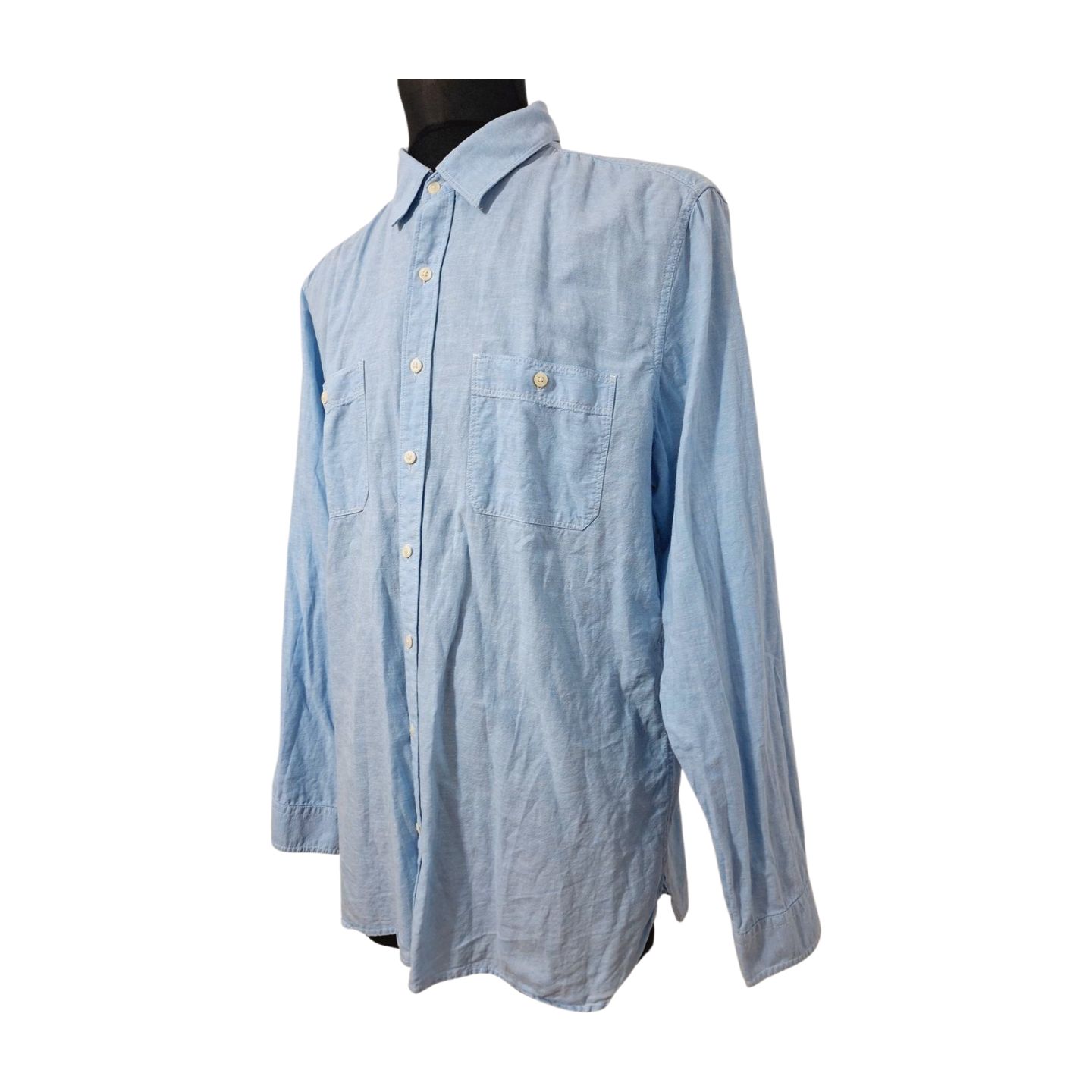 KOSZULA MĘSKA  Z LNEM GAP