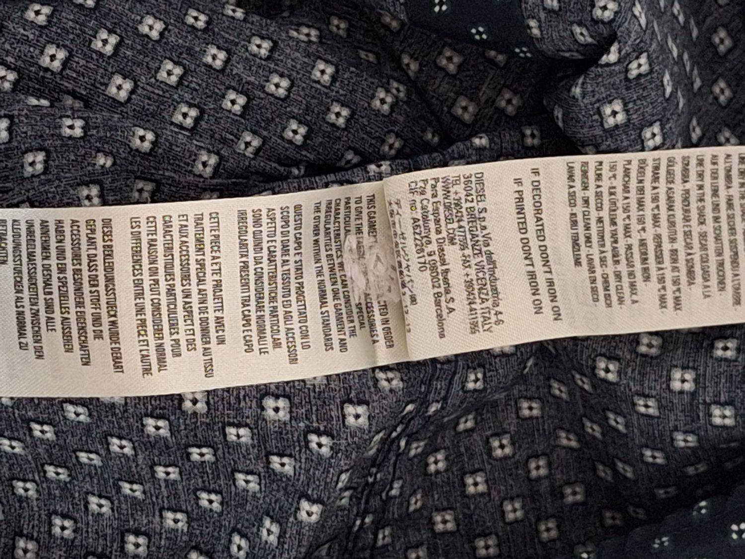 KOSZULA MĘSKA DIESEL