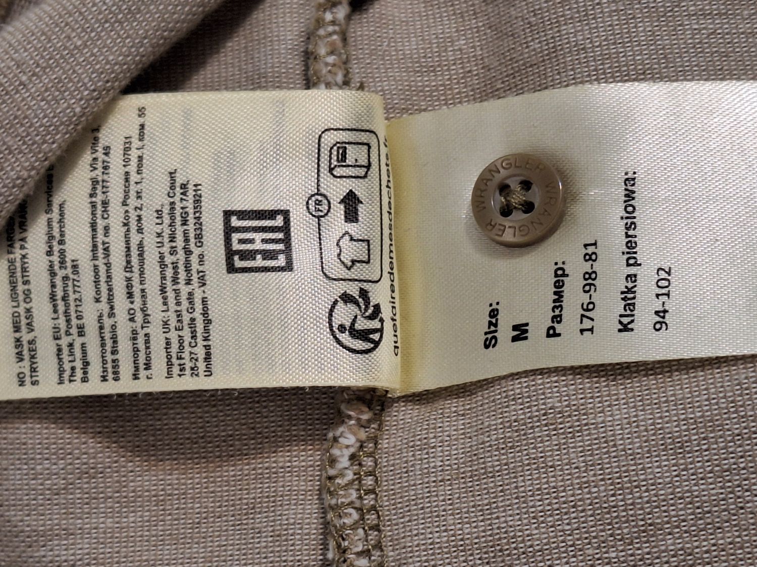 BLUZKA MĘSKA WRANGLER