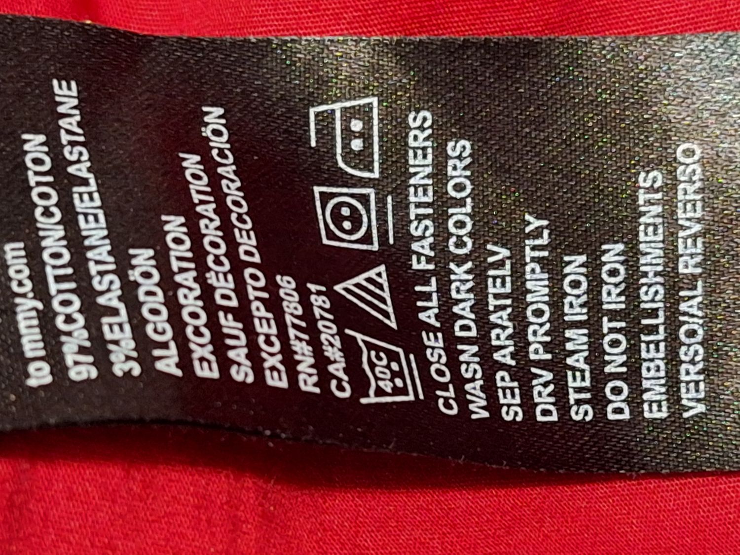 KOSZULA DAMSKA TOMMY HILFIGER