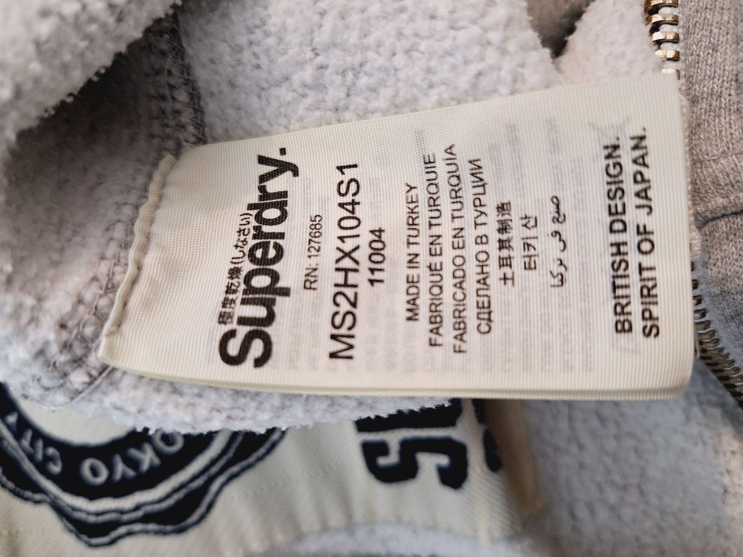 BLUZA MĘSKA   SUPERDRY