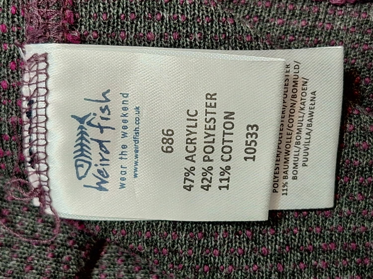 SWETER MĘSKI  WEIRD FISH