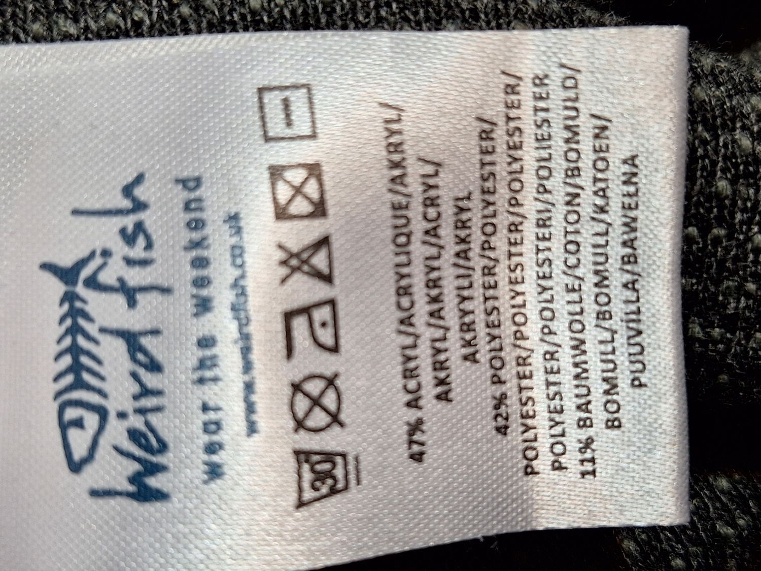 SWETER MĘSKI   WEIRD FISH