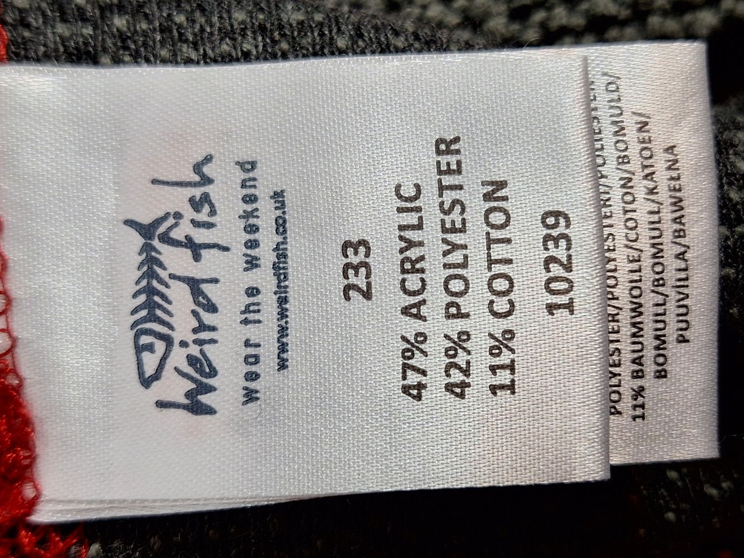 SWETER MĘSKI   WEIRD FISH