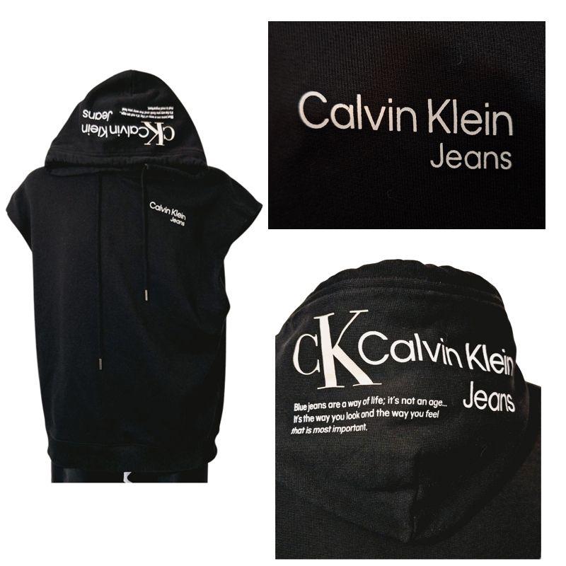 BLUZA MĘSKA KAMIZELKA KANGURKA CALVIN KLEIN