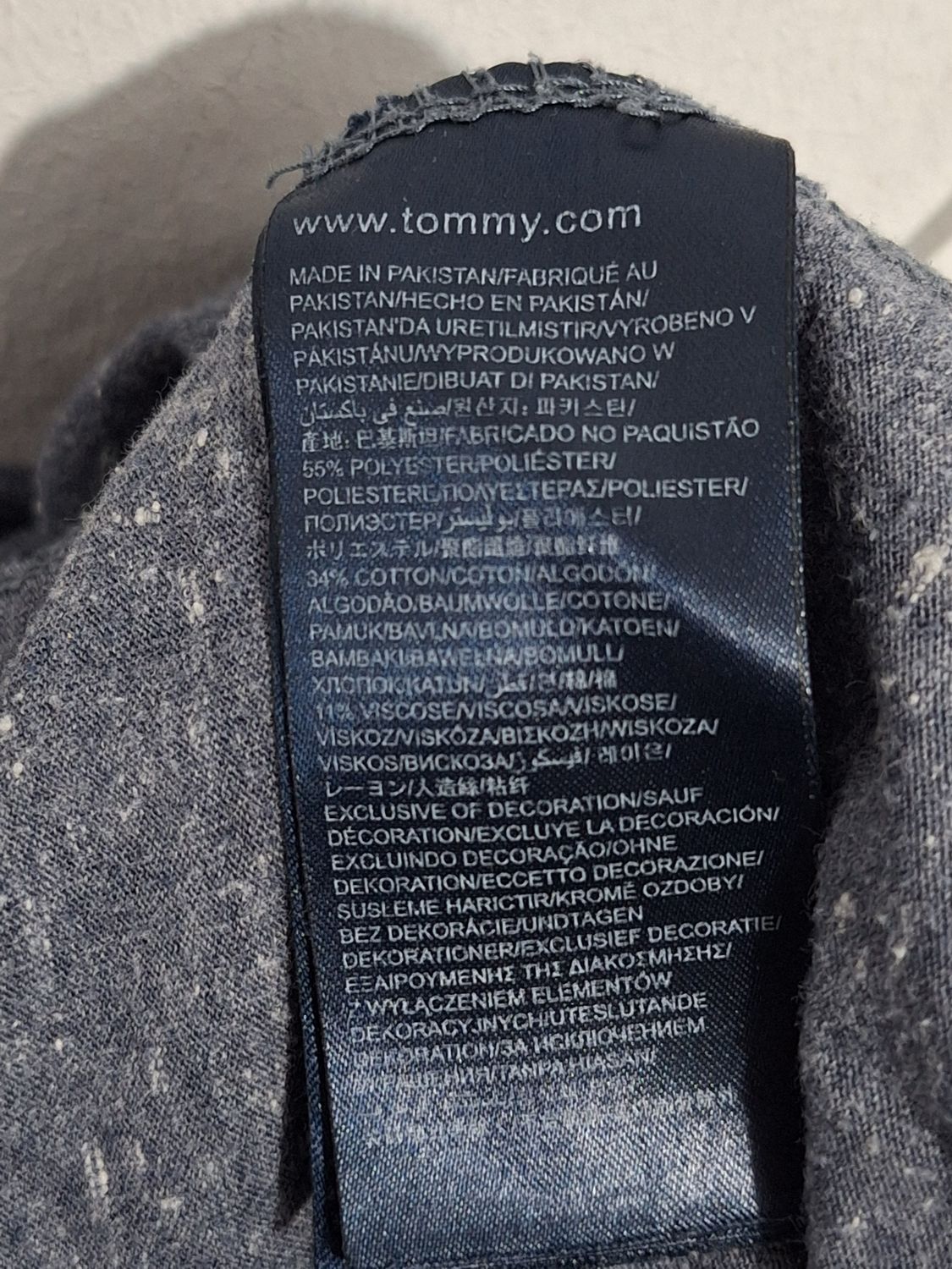 KOSZULKA MĘKSA T-SHIRT TOMMY HILFIGER