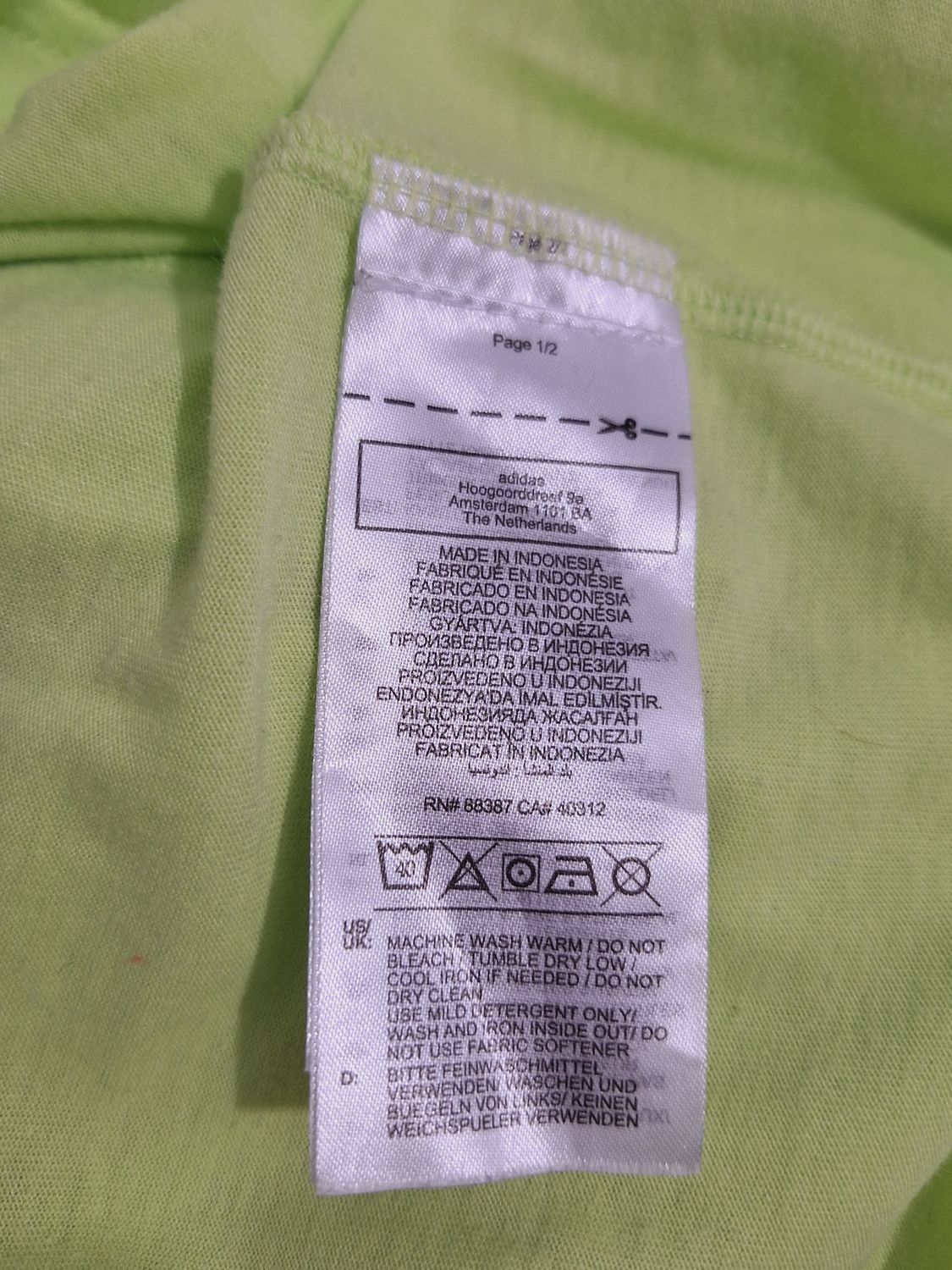 KOSZULKA MĘSKA T-SHIRT   ADIDAS