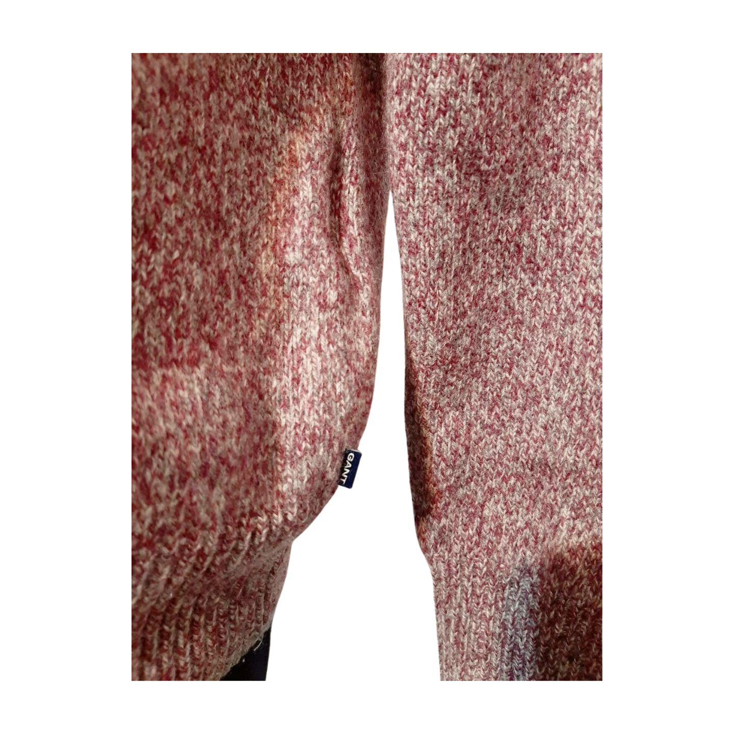 SWETER MĘSKI  WEŁNIANY GANT