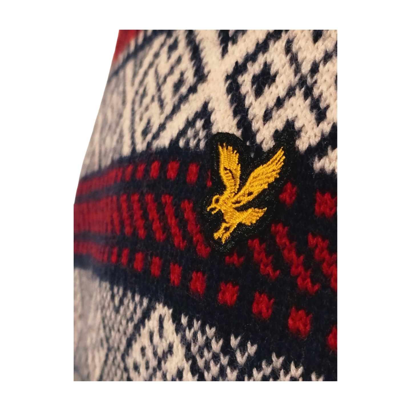 SWETER MĘSKI  Wełna jagnięca  Lyle  &amp; Scott
