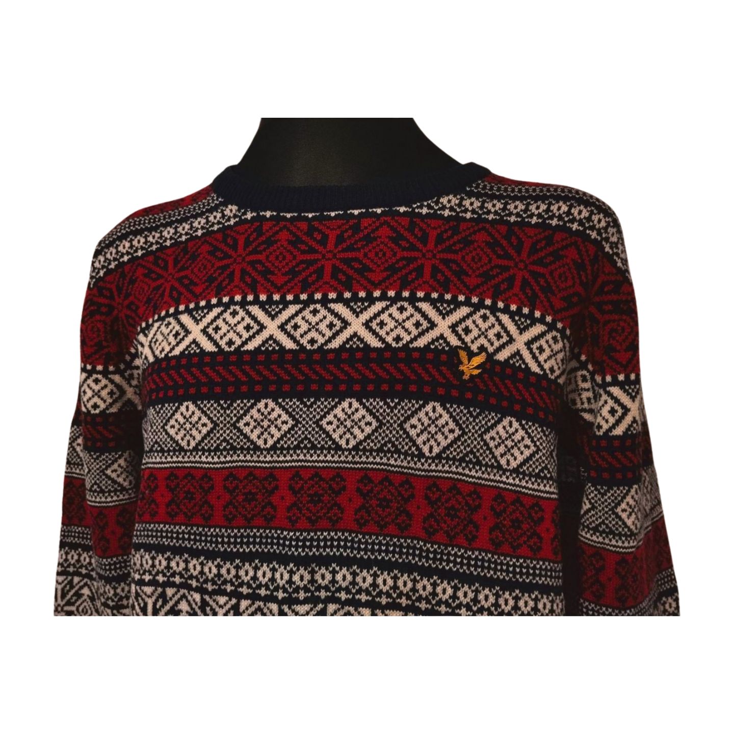 SWETER MĘSKI  Wełna jagnięca  Lyle  &amp; Scott