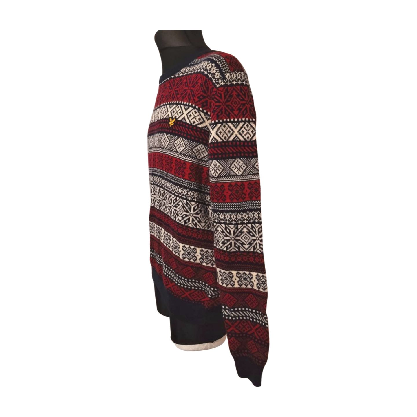 SWETER MĘSKI  Wełna jagnięca  Lyle  &amp; Scott