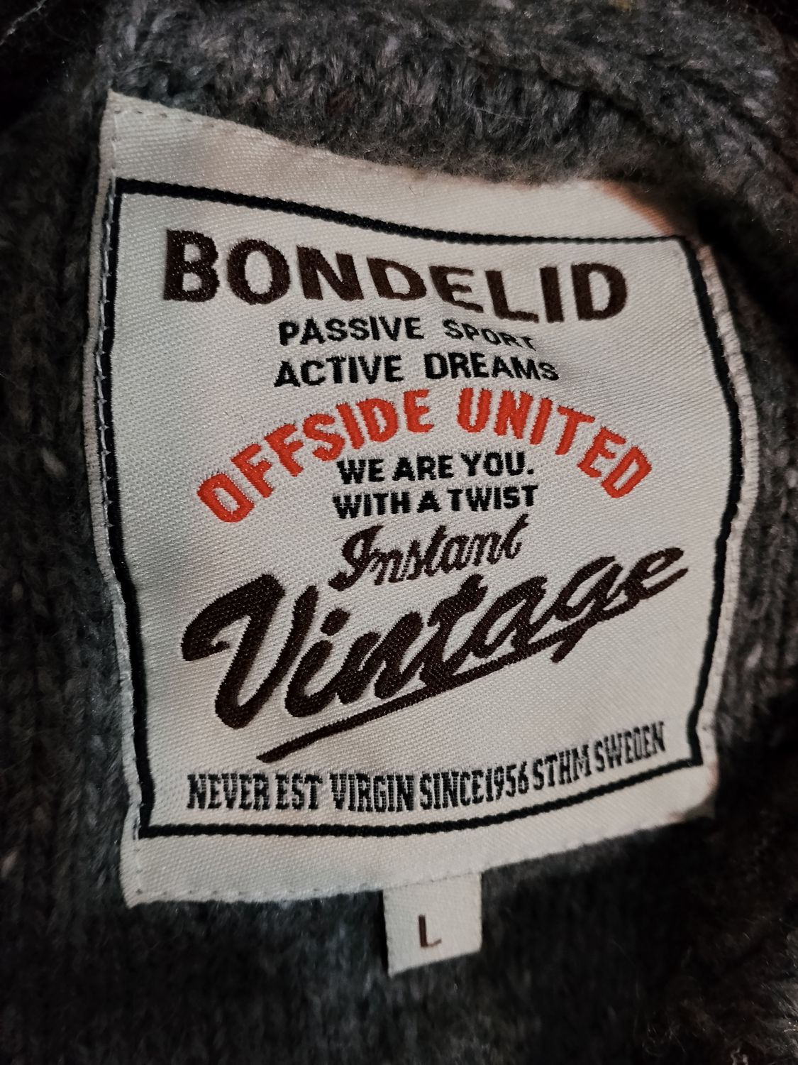 SWETER MĘSKI  BONDELID VINTAGE