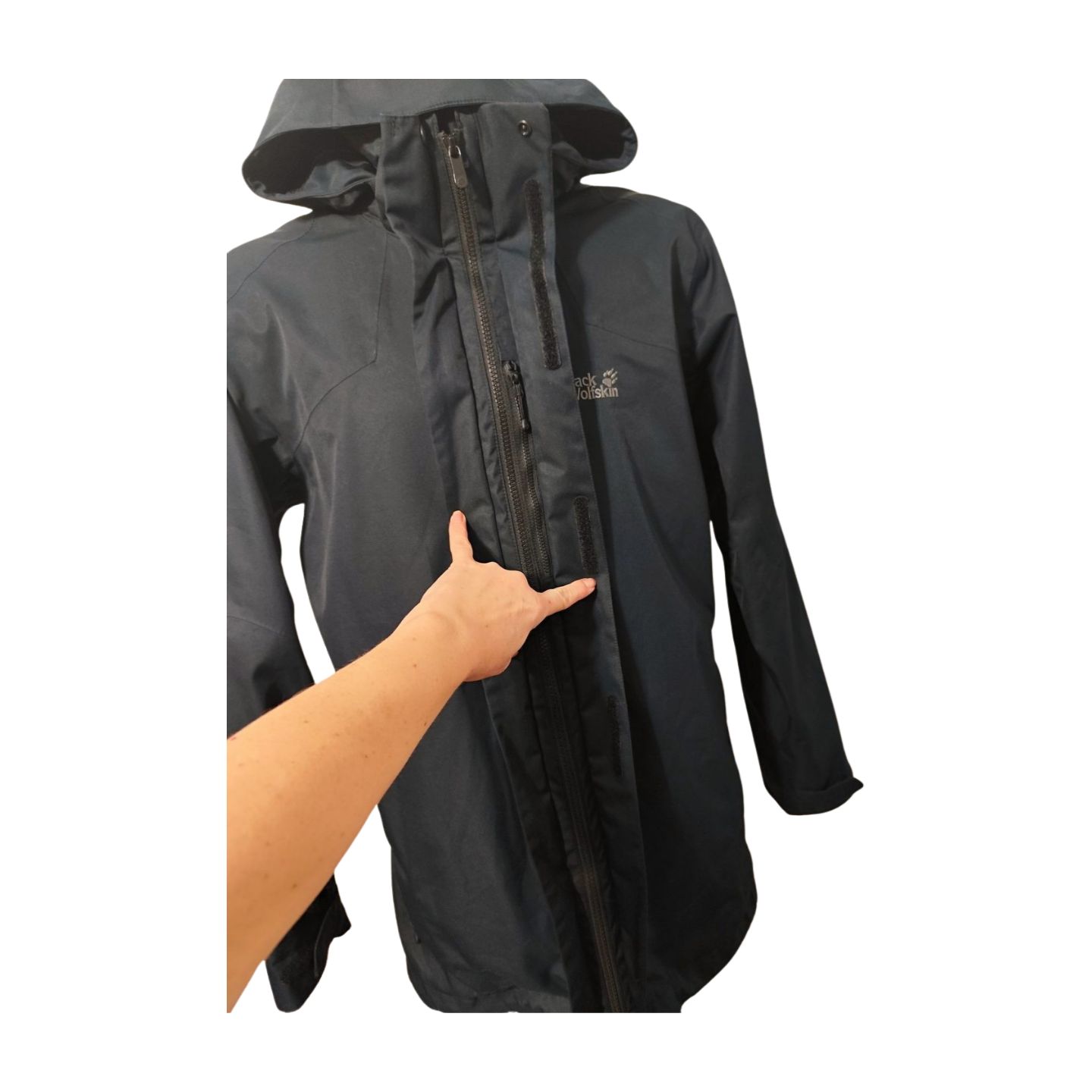 KURTKA TURYSTYCZNA WIATRÓWKA  JACK WOLFSKIN