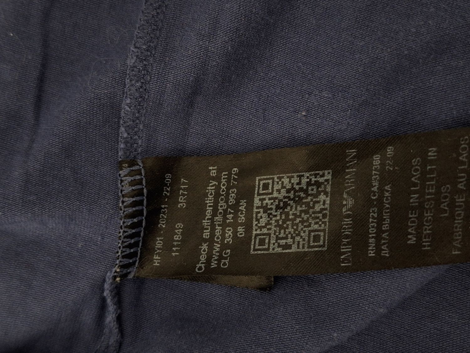 KOSZULKA MĘSKA T-SHIRT  EMPORIO ARMANI