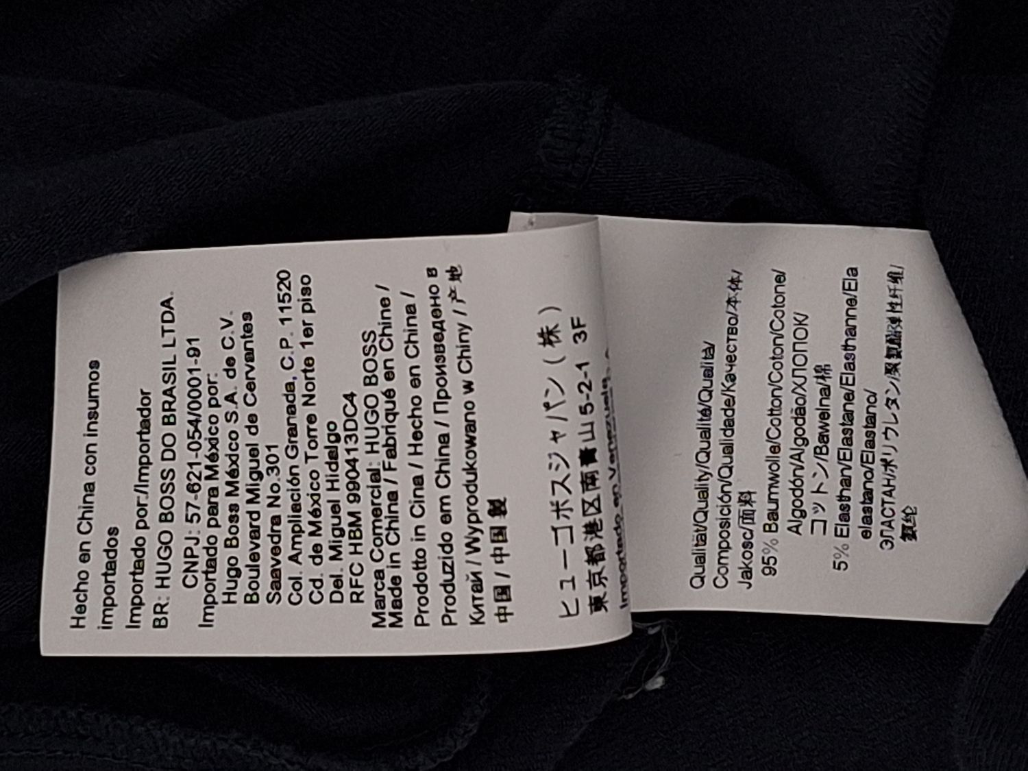 KOSZULKA MĘSKA T-SHIRT  HUGO BOSS