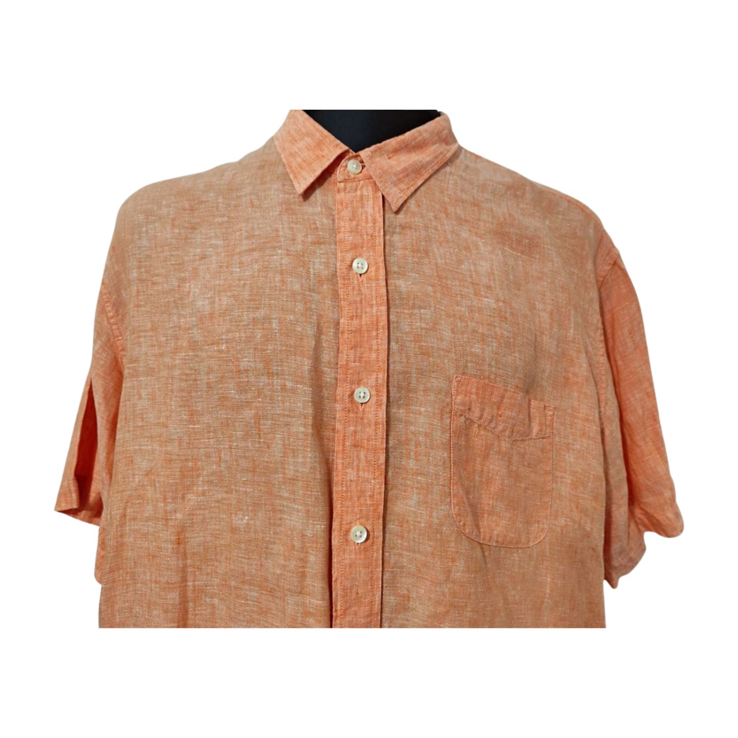 KOSZULA MĘSKA LNIANA  LANDS'END